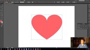 Как нарисовать сердце в иллюстраторе за 6 минут | Бесплатные курсы Adobe Illustrator для начинающих