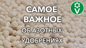 КАКИЕ АЗОТНЫЕ УДОБРЕНИЯ ВНОСИТЬ ВЕСНОЙ, А КАКИЕ ТОЛЬКО ЛЕТОМ? Виды удобрений, правила внесения