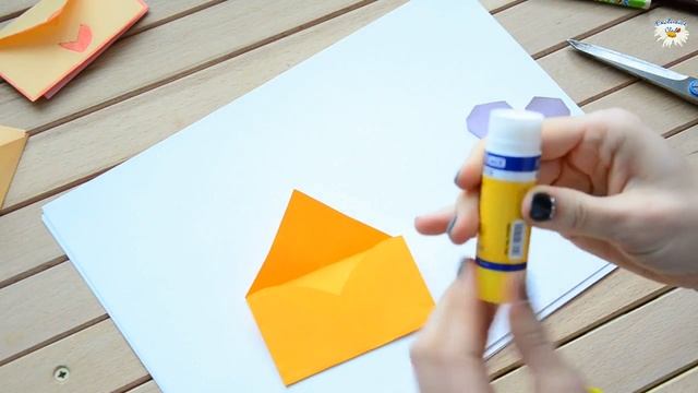 КОНВЕРТ из СЕРДЕЧКА за 5 минут / КОНВЕРТ из бумаги Оригами смотреть онлайн