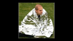 Термоодеяло спасательное одноразовое