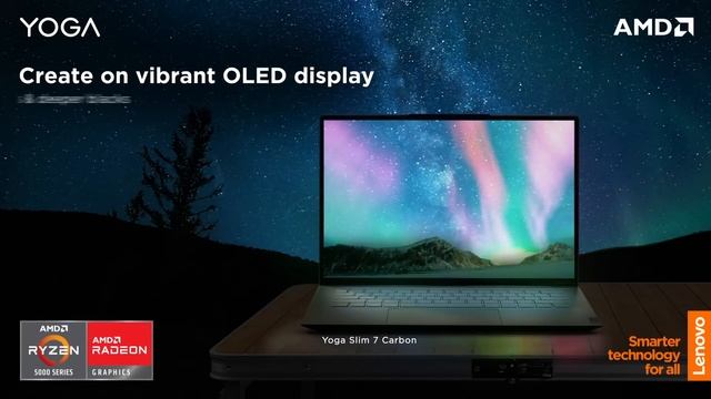 YOGA SLIM 7 CARBON with OLED Screen смотреть онлайн