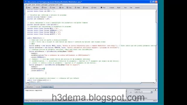 Apache Commons - CLI API смотреть онлайн