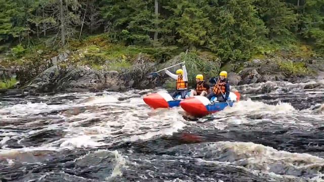 Карелия, сплав по реке Шуя (автор Екатерина Потаман) смотреть онлайн
