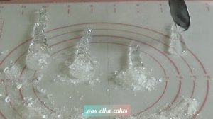 Прозрачные леденцы. Сосульки. Изомальт. Карамель. Декор торта. Вкусно