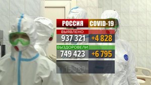 В России четвертый день подряд за сутки выявляют менее пяти тысяч новых случаев коронавируса