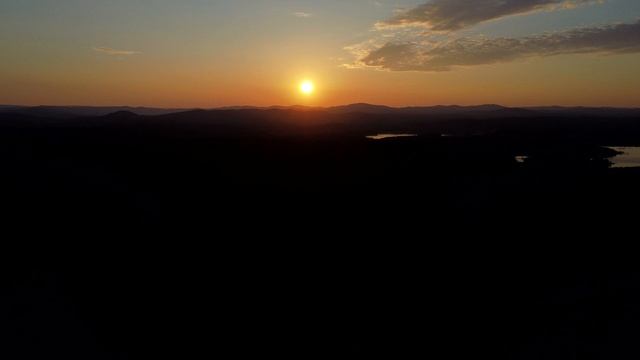 ПОЛЕТЕВШИЕ - Озеро Увильды  Челябинская область  вид с высоты  сьемка на коптер djimini2 dji