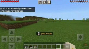 GOD MOD FOR MINECRAFT POCKET EDITION