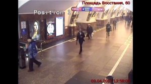 Путь Акбаржона Джалилова в метро Санкт-Петербурга, 03.04.2017