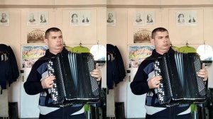 Я ТАК СОСКУЧИЛСЯ на баяне (кавер).