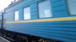 Поезд 519/520 Луганск-Киев отправился со ст. Луганск, проходит о.п.РЭП. 05.11.2014