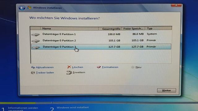 форматировать и разделить жесткий диск при установке Windows смотреть онлайн