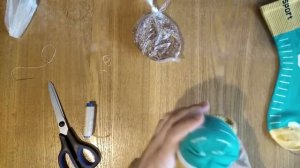 Мячик из носка