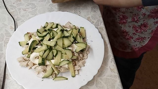 Салатик Нежность????? смотреть онлайн