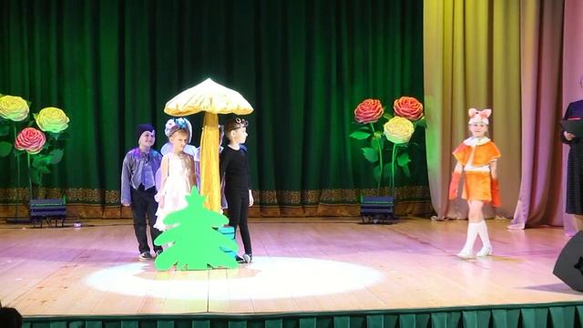 Театрализация по сказке Сутеева "ПОД ГРИБКОМ" смотреть онлайн