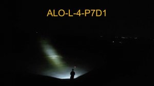Светодиодная фара  Aurora ALO-L-4-P7D1 4 диода 20 ватт Дальний свет