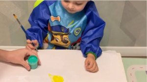 ПАЛЬЧИКОВЫЕ КРАСКИ для малышей ♥ Рисование и лепка с ребенком ♥ Ребенок 2 года ♥ Школа семи гномов