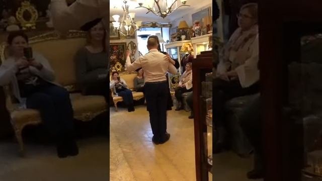 Танго в салоне кСтати. Михаил и Александра Минникаевы. ЭХО Танго в Пушкине