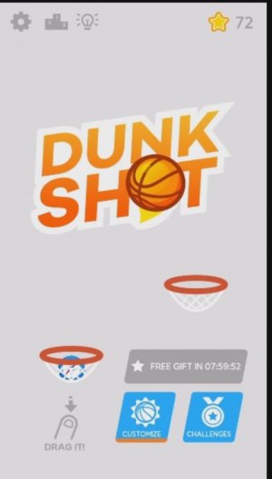 Сыграем в Dunk Shot?)