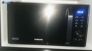 How to set the clock on Samsung MG23K3515AK/OL 23 l 800 W Grill Black Microwave Oven ???