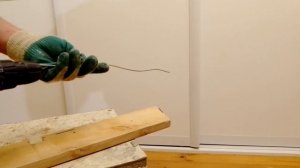 выравнивание кривой проволоки по быстрому шуриком..