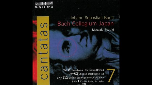 J.S. Bach - Cantatas BWV 61, 63, 132, 172 - M. Suzuki - CD 07/55 смотреть онлайн
