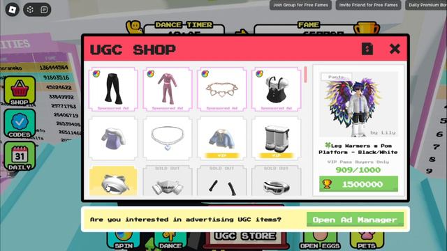 *NEW* ALL WORKING DANCE FOR UGC CODES - DANCE FOR UGC CODES смотреть онлайн