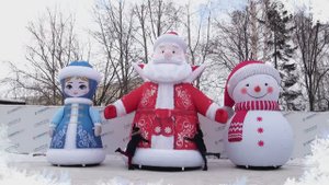 Создать ❄новогоднюю атмосферу⛄ очень просто с НАДУВНЫМИ 🎅НОВОГОДНИМИ ФИГУРАМИ от компании Квадрошоу
