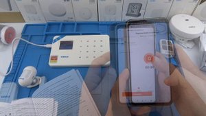 Охранная система GSM WiFi сигнализация Kerui для умного дома Tuya SmartLife датчик движения открыти