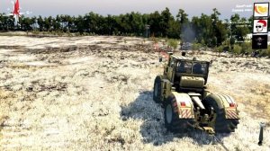 Вытаскиваем Танк из Болота - SpinTires