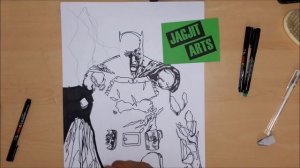 Jagjit Arts S01E03 - Knight Terrors - Batman Sketch