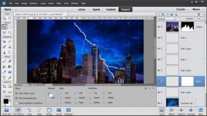 How You Can Make Realistic Lightning for Photo in Photoshop Elements