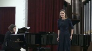 Виктория Котова. М.Таривердиев " Я думала, что ты мне враг..." из цикла на стихи Б.Ахмадулиной