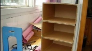 Делаем комод из картона своими руками