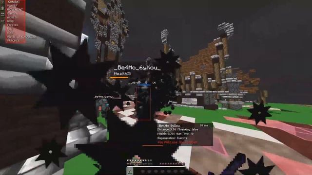 ?HvH? На сервере без анти чита ? Minecraft 1.8.9 смотреть онлайн