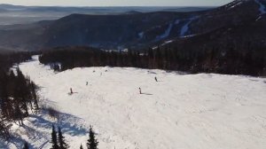 Шерегеш, фрирайд на ратраках и снегоходах