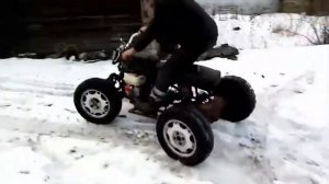 Квадрик с Двиглом от мотоблока