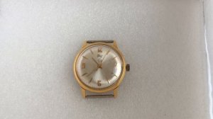 Мужские наручные часы Свет ЭЧЛ СССР 2609 позолоченные