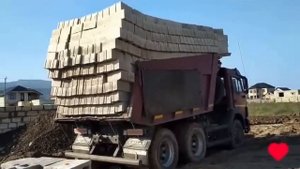 110 тый выгрузка пеплоблока 1500 штук