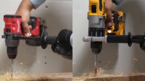 Milwaukee GEN 4 2904 ?VS? DeWalt Power Detect DCD998 Hammer Drills