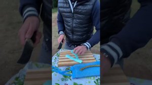 Тест ножа КАБАН из алмазной стали ХВ5