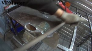 Травление топора электролизом