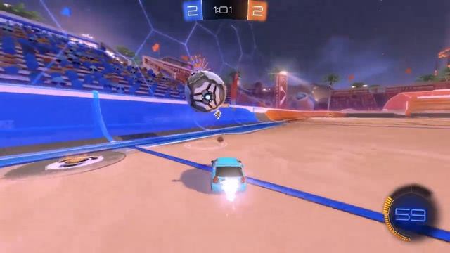 Hardest Rocket League game ive ever played смотреть онлайн