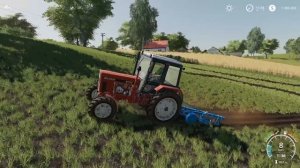 МТЗ 82 (с куном), комбайн СК НИВА и старый Кировец для Farming Simulator 19 / Русские моды для ФС 1