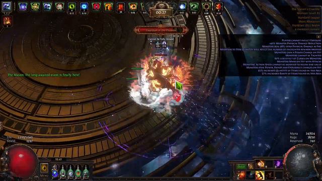 Str Stacker Flicker Strike Berserker vs. " The Formed " PoE 3.22 смотреть онлайн