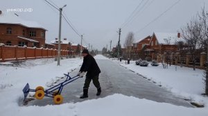 Лучшая лопата - скребок для снега!