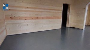 Каркасный дом 8 на 8 метров на железобетонных сваях в Ярославской области