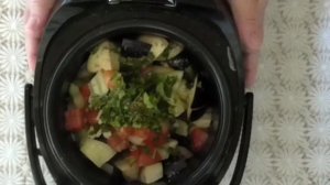 Рецепты в мультиварке. Овощное рагу с курицей.