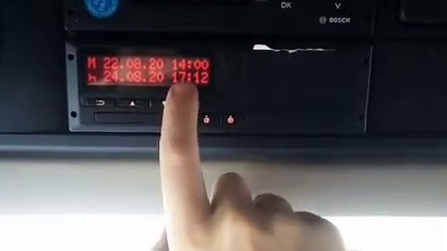 Дальнобой. Тахограф. Последовательность ручного ввода данных в начале каденции. Все просто! смотреть онлайн