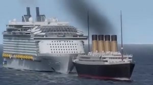 Самый большой круизный корабль.