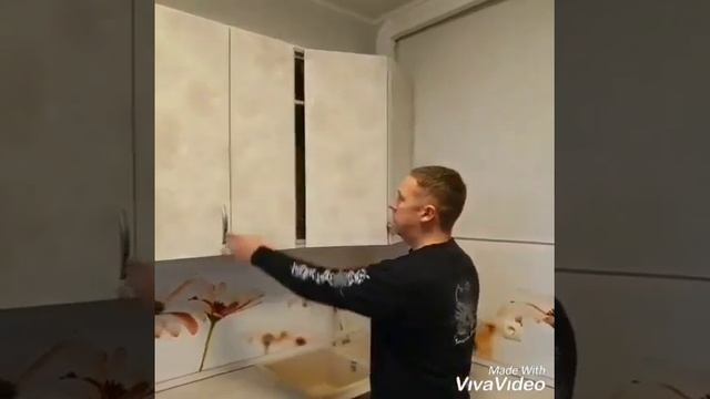 Кухня с пластиковыми фасадами в Ступино, Дубки смотреть онлайн